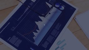 Digital overlay fading in over report with glasses, pen sketching linking data points with ruler. Data, analysis, innovation, visualization, connectivity, workspace, strategy - Powered by Shutterstock - Get 15% off with code: PIKWIZARD15