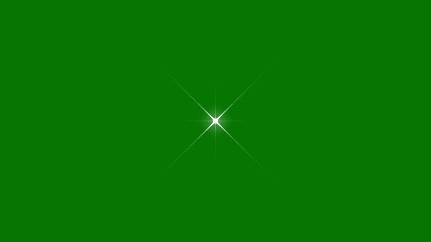 2D sparkle twinkling stars. Twinkle stars animation. white cartoon blinking stars, flat vector doodles, sparkle glitter light effect, animated shine stars on green screen background. 4K video.