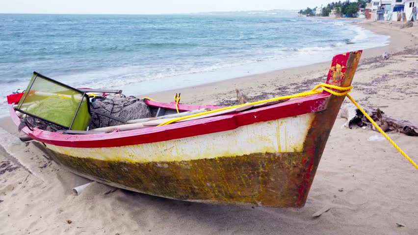 A red fisherman