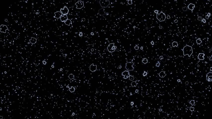 Asteroid Belt - Animated Background