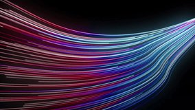 Abstract Swirling Neon Light Trails in Red Blue and White on Black Background Keywords: abstract, background, light, neon, trail, swirl, curve, line, glow, energy, speed, motion, futuristic - Powered by Shutterstock - Get 15% off with code: PIKWIZARD15