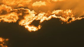 Peaceful morning sunrise time lapse with warm golden light and fast moving clouds. - Powered by Shutterstock - Get 15% off with code: PIKWIZARD15