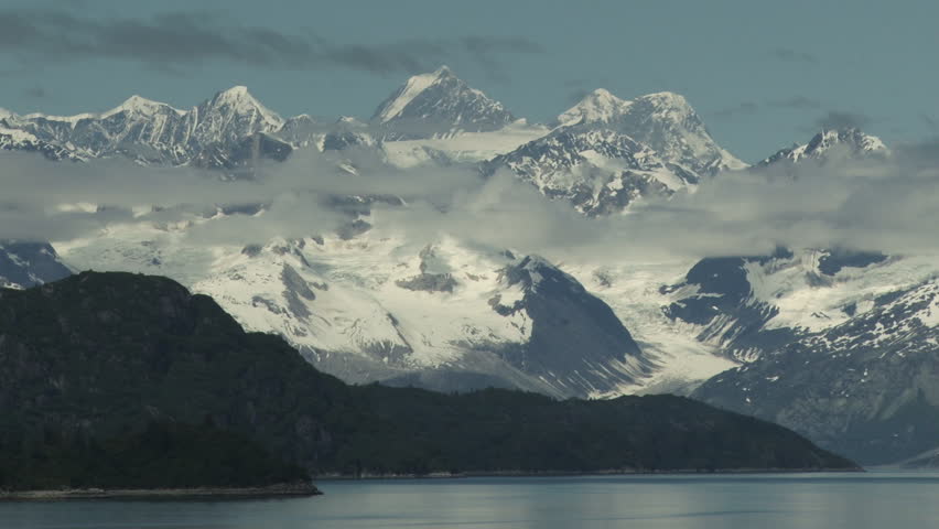 Alaskan mountain range
