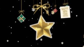 3D Christmas and New Year Background. Holidays greeting card and banner design template. Happy new year 2026 and Merry Christmas. Golden and shiny Christmas elements and decorations. - Powered by Shutterstock - Get 15% off with code: PIKWIZARD15