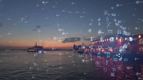 Smart city and communication network concept. Digital transformation. - Powered by Shutterstock - Get 15% off with code: PIKWIZARD15