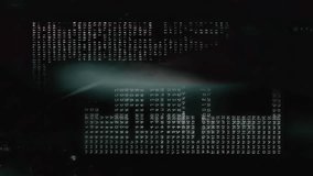 Dense Vertical Data Stream of Numeric Code Flickering in Black Void with Cyan Edge Bloom and Faint Signal Echo - Powered by Shutterstock - Get 15% off with code: PIKWIZARD15