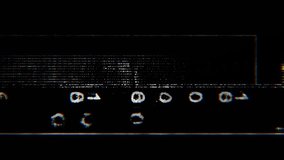 Industrial Data Stream With Horizontal Glitch Lines Cold CRT Flicker And Fragmented Code Rain In Cinematic Noir Style - Powered by Shutterstock - Get 15% off with code: PIKWIZARD15