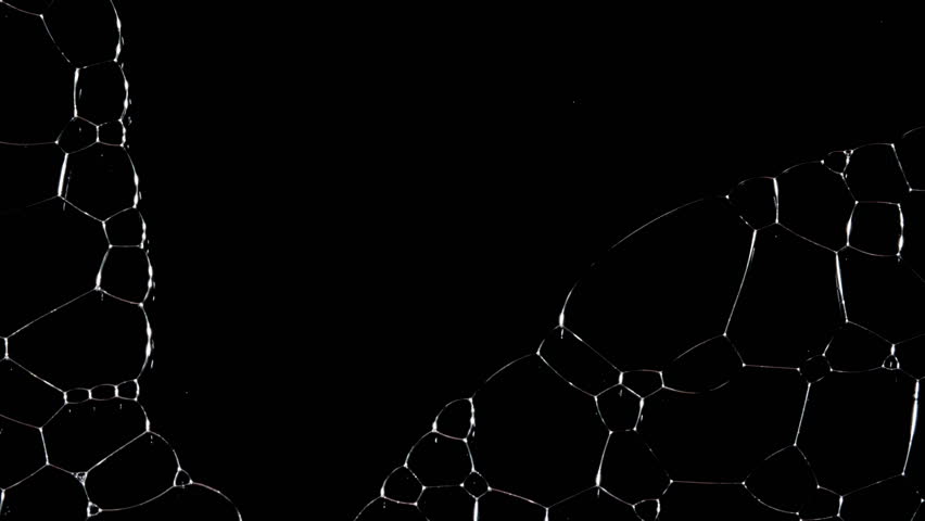 Texture of white soap foam with bubbles abstract background. Soap sud macro structure. Bathtup Soap Foam. Natural White Shampoo Bubbles Motion.