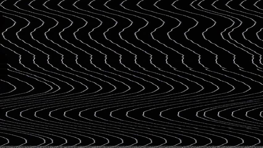 Extreme TV distortion fx transitions from monochrome geometric chevrons through RGB color separation to vibrant glitch chaos. Retro analog VHS corruption aesthetic with chromatic aberration.
