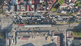 Timelapse of movement of vehicles and people on a sunny day in the city. - Powered by Shutterstock - Get 15% off with code: PIKWIZARD15