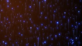 Magical Blue And Purple Stars Rising Upward With Glowing Trails Abstract Background Loop Animation, Abstract Blue And Purple Glowing Stars Ascending Animation Loop - Powered by Shutterstock - Get 15% off with code: PIKWIZARD15