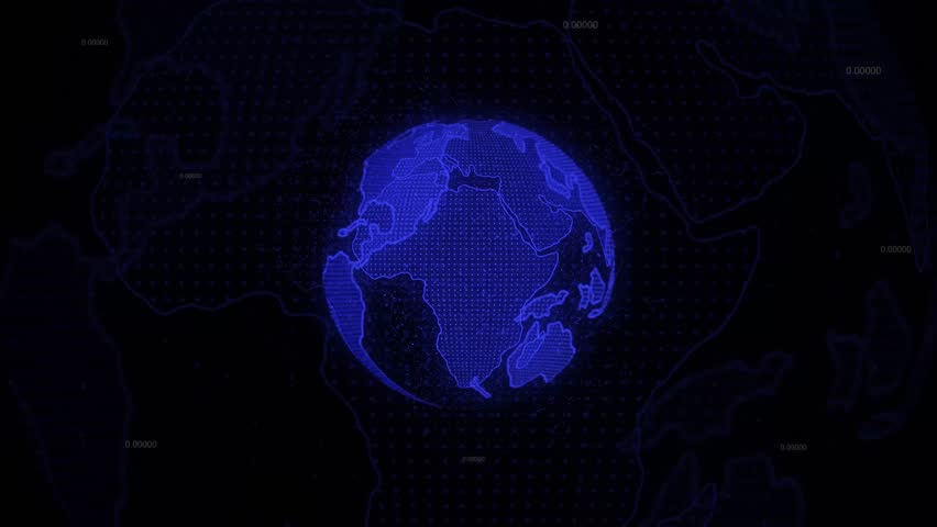 Global Title Reveal 4K Opening Animation with Rotating Earth and Light Effects