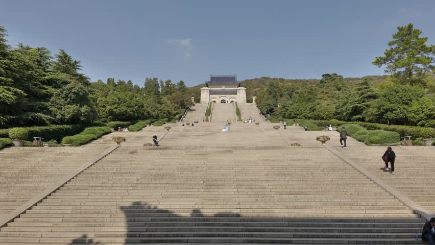 Sun Yat-sen Mausoleum in Nanjing, China