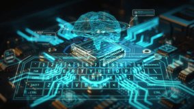 Artificial intelligence brain linking to circuit board technology - Powered by Shutterstock - Get 15% off with code: PIKWIZARD15