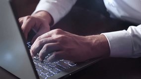Businessman working on laptop with hologram display showing global data analysis - Powered by Shutterstock - Get 15% off with code: PIKWIZARD15