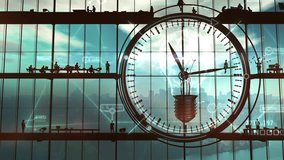 Big clock with a light bulb representing innovative business ideas - Powered by Shutterstock - Get 15% off with code: PIKWIZARD15