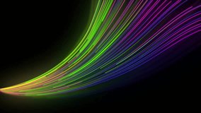 Vibrant Swirl of Neon Pink Green and Yellow Light Trails on Black abstract background - Powered by Shutterstock - Get 15% off with code: PIKWIZARD15