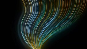 Upward Flow of Luminous White Yellow and Orange Light Trails on Black abstract background - Powered by Shutterstock - Get 15% off with code: PIKWIZARD15