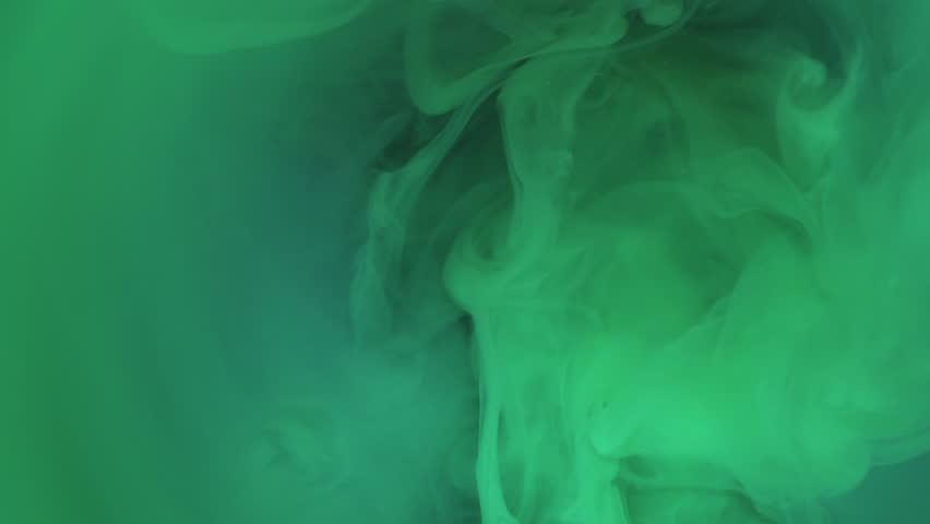 Haze flow. Fume paint. Green turquoise liquid relief stream in abstract background. Water color defocused fantasy color atmospheric surface. - Powered by Shutterstock - Get 15% off with code: PIKWIZARD15