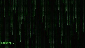 Digital Matrix Rain Code Background with Green Streaming Data and "Loading..." Text - Powered by Shutterstock - Get 15% off with code: PIKWIZARD15