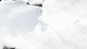 Thick clouds drifting revealing unrolling ribbon undulating showing stripes against dark gradient. Abstract, motion, gradient, artistic, fluid, minimalistic, contemporary - Powered by Shutterstock - Get 15% off with code: PIKWIZARD15