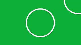 Abstract circle shape motion animation on green screen background - Powered by Shutterstock - Get 15% off with code: PIKWIZARD15