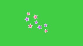 sstkChristmas Glitter color animation, sparkle, shine, decoration, celebration, myrealholiday, stars, roses, hearts, green background  - Powered by Shutterstock - Get 15% off with code: PIKWIZARD15