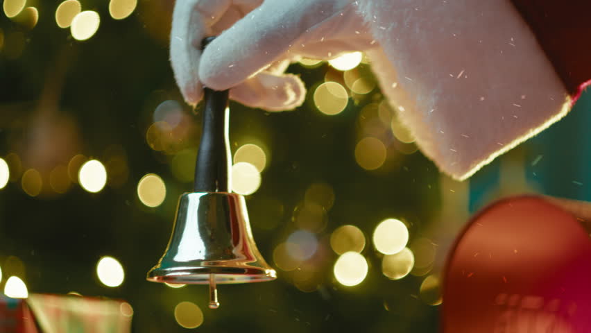 Santa's bell rings gently to usher in Christmas Holidays