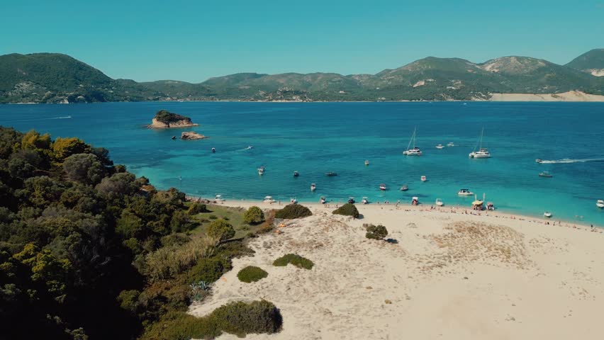 Marathon island in Zakynthos Greece