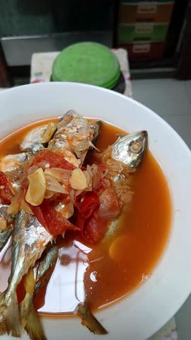 Spicy and sour fish, a specialty of Minangkabau
