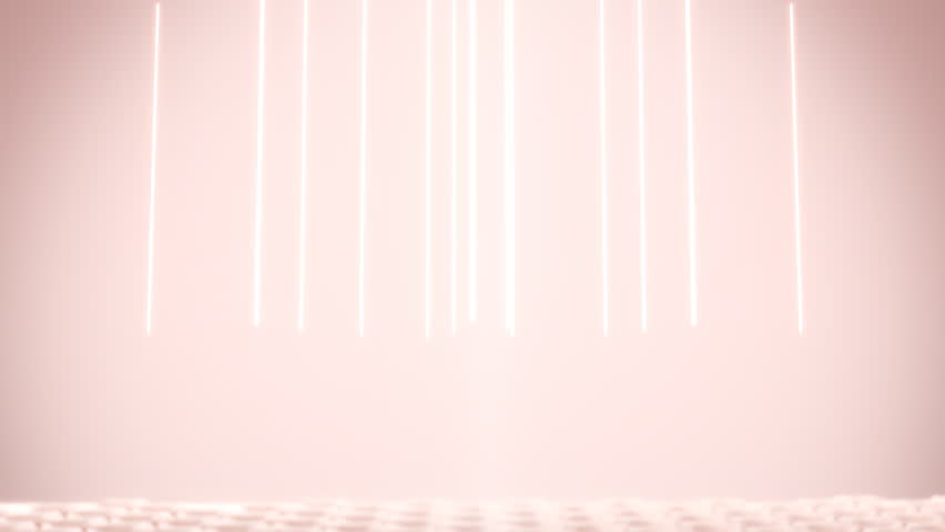 Laser shot through Saggy skin cell layer, skin and Facial treatment. 3D animation.