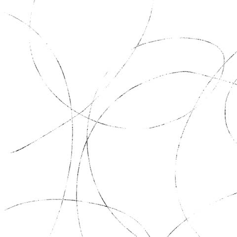 Abstract time-leap transition of black lines expanding into chaos and returning to calm — symbolizing mental transformation