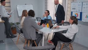 teams analyze collaboratively, teams work together analyzing data, teams collaborate actively to review data charts, teams coordinate closely to thoroughly analyze and review charts and data - Powered by Shutterstock - Get 15% off with code: PIKWIZARD15