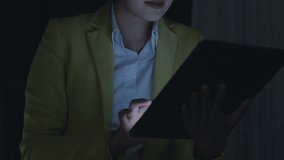 Engaging Business Meeting Office Setting Digital Interaction Professional Environment Close-Up Perspective Collaboration Concept - Powered by Shutterstock - Get 15% off with code: PIKWIZARD15