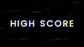 high score text glitch animation - Powered by Shutterstock - Get 15% off with code: PIKWIZARD15