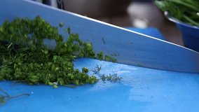 A large metal bowl holds a vibrant mix of fresh, chopped vegetables: purple red cabbage, green lettuce, and colorful red and yellow bell peppers. Perfect for a healthy, refreshing salad or stir-fry ba - Powered by Shutterstock - Get 15% off with code: PIKWIZARD15