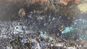 Stunning aerial drone footage of the Piva River and canyon in Montenegro. The video captures the breathtaking turquoise-blue water
 - Powered by Shutterstock - Get 15% off with code: PIKWIZARD15