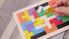 colorful wooden geometric shapes intellectual puzzle, therapy cognitive training, dementia aid, brain health, puzzle pieces, occupational therapy, logical thinking, mental exercise, elderly activity - Powered by Shutterstock - Get 15% off with code: PIKWIZARD15