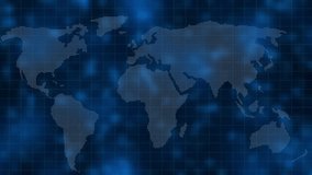 Animated finance icons connected on a world map representing global financial data - Powered by Shutterstock - Get 15% off with code: PIKWIZARD15