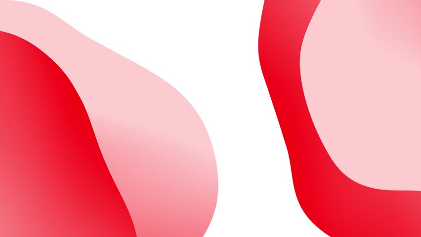 Abstract corporate red gradient liquid circle motion  4k background animation seamless looping