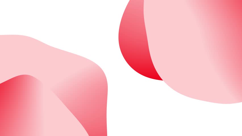 Abstract corporate red gradient liquid circle motion  4k background animation seamless looping