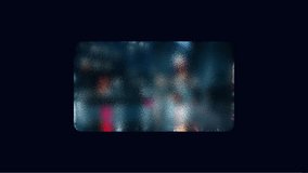 Rainy Night City Street Lights Bokeh Through Wet Window Frame - Powered by Shutterstock - Get 15% off with code: PIKWIZARD15