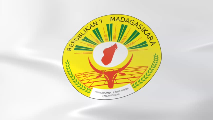 animated seal of Madagascar waving in the wind