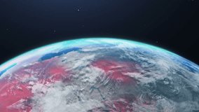 Digital Earth Map Global Crisis, Disease Spread Data Visualization. - Powered by Shutterstock - Get 15% off with code: PIKWIZARD15