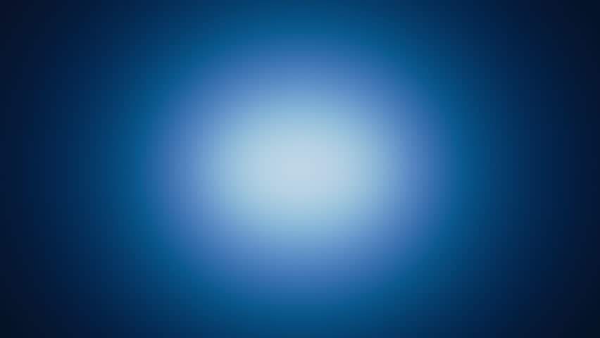 Christmas box with golden ribbon and festive ornaments (stars, snowflakes, balls) appear from all sides, assembling a modern holiday composition on blue. 3D render animation.