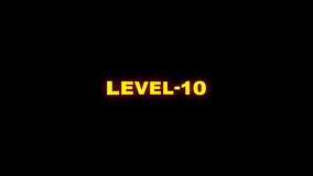 A dark black background is illuminated by glowing yellow neon text that repeats the phrase "LEVEL-10" in a captivating, distorted style. Clear details and vibrant colors enhance visual appeal. - Powered by Shutterstock - Get 15% off with code: PIKWIZARD15