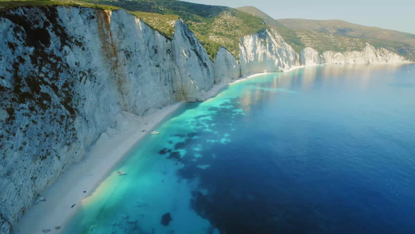 Wonderful aerial natue clips in 4K, no geo-location needed, instead go for keywords like relaxing, tranquil, serene and beautiful.