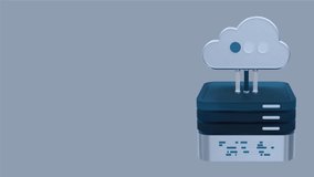 A modern cloud data center with rows of blinking server racks, network diagrams, and database visualizations representing digital storage and hosting. - Powered by Shutterstock - Get 15% off with code: PIKWIZARD15