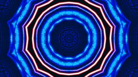 Hypnotic Circular Shape Energy Pattern Neon Fractal Mandala Kaleidoscope Art Loop - Powered by Shutterstock - Get 15% off with code: PIKWIZARD15