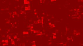Blinking square lights create an abstract pattern of red squares on a vibrant red background. - Powered by Shutterstock - Get 15% off with code: PIKWIZARD15